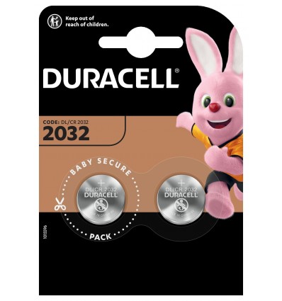 Duracell 2032 Batería de un solo uso CR2032 Litio
