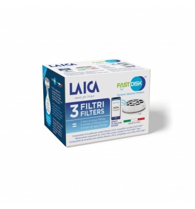 PACK 3 FILTROS LAICA FD03A BOTELLA FILTRANTE 
