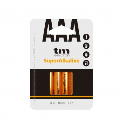 PILA ALCALINA TM LR03 AAA 4UDS PILALR03TME 