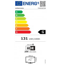 LG NanoCell 75NANO82T6B Televisor 190,5 cm (75") 4K Ultra HD Smart TV Wifi Negro