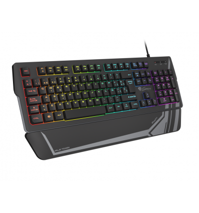 GENESIS Rhod 350 RGB teclado Juego USB QWERTY Español Negro