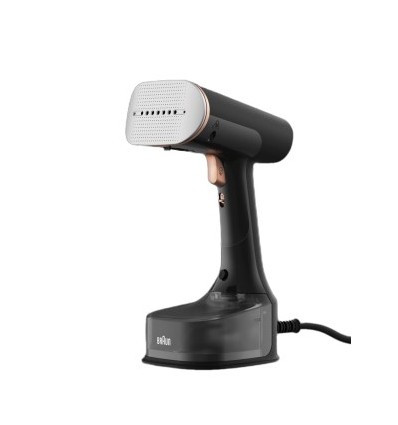 Braun QuickStyle 7 Plancha a vapor Suela de cerámica 1600 W Negro, Cobre