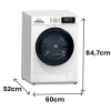 Lavadora CF INFINITON WM-S84ABL 8kg