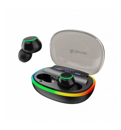 AURICULARES BT DENVER TWE-55B LUCES LED