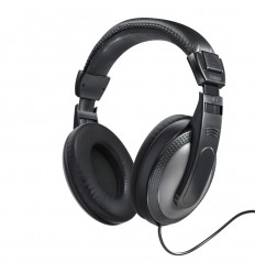 Hama ShellTV Auriculares Alámbrico Diadema TV Negro