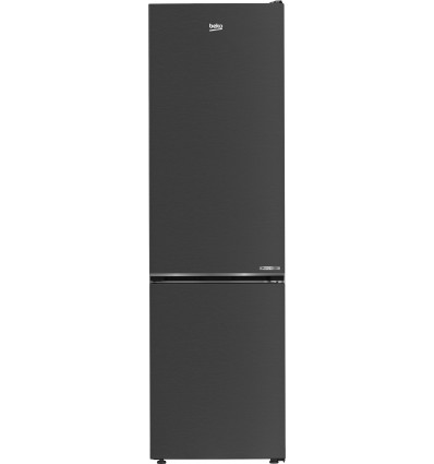 Beko B7RCNE408HXBR nevera y congelador Independiente 355 L A Negro, Acero inoxidable