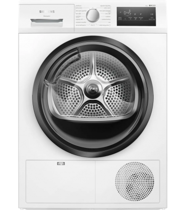 Siemens WT43HV91ES secadora Independiente Carga frontal kg Blanco
