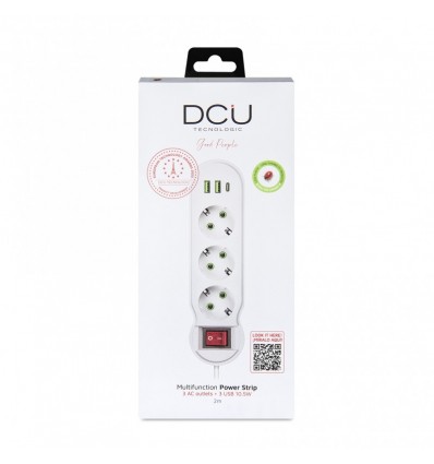 REGLETA DCU 3 TOMAS+ 3 USB 37400103