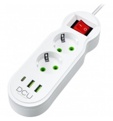 REGLETA DCU 2 TOMAS+3 USB 37400102