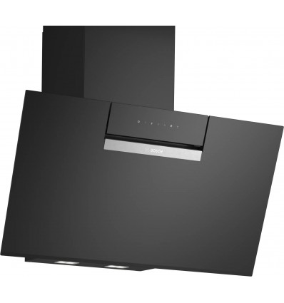 Bosch Serie 4 DWK87FN60 campana De pared Negro 431 m³ h