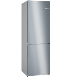 Bosch Serie 4 KGN362ICF nevera y congelador Independiente 321 L C Acero inoxidable