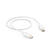 Hama | Cable de carga, USB-C - USB-C, 1 m, Blanco