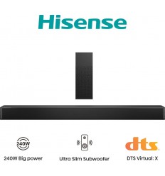 Hisense HS2100 Negro 2.1 canales 240 W