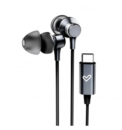 Auricular tipo C Energy Sistem Metallized Black