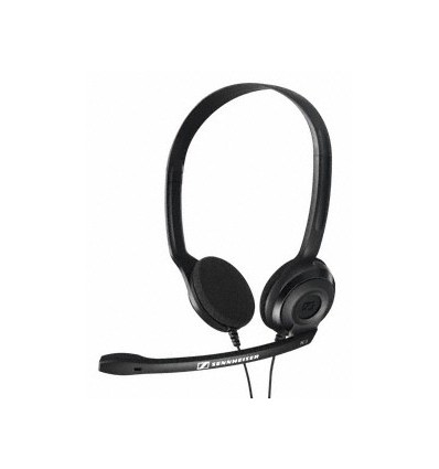 Sennheiser PC 3 Chat Binaurale Diadema Negro auricular con micrófono